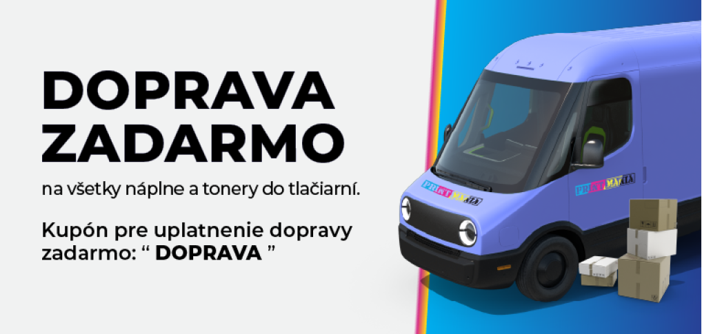 Doprava zadarmo len dnes!