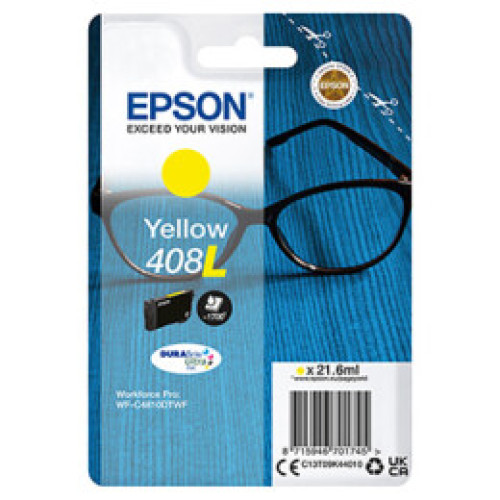 Epson 408L (C13T09K44010) yellow - originálny