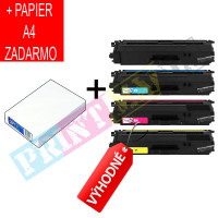 CMYK Sada Brother TN-329 + kancelársky papier A4 ZADARMO - kompatibilný