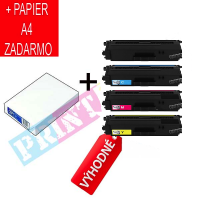 CMYK sada Brother TN-331 / TN-321 + kancelársky papier A4 ZADARMO - kompatibilný