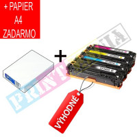 CMYK sada HP CF380X/ CF381A / CF382A/ CF383A + kancelársky papier ZADARMO - kompatibilný