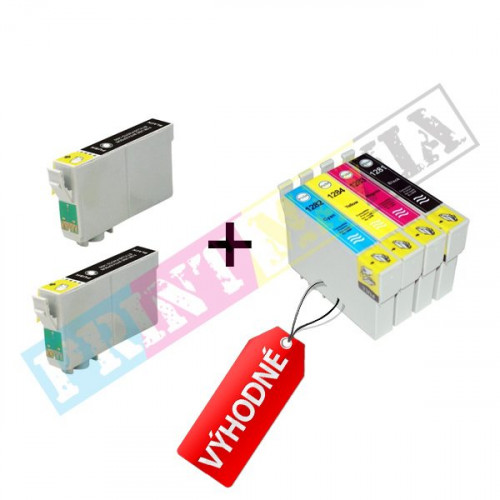 Epson 2 x T1281 + T1285 Multipack (T1281/T1282/T1283/T1284) - kompatibilný