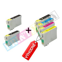 Epson 2 x T1291 + T1295 Multipack (T1291/ T1292/ T1293/ T1294) - kompatibilný
