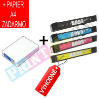 CMYK sada HP CB380A / CB381A / CB382A / CB383A + kancelársky papier A4 ZADARMO - kompatibilný