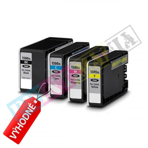 Multipack Canon PGI-1500XL C/M/Y/K - kompatibilný