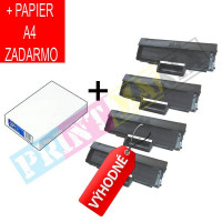 Sada 4 x Samsung MLT D111S (Samsung 111S) + kancelársky papier A4 ZADARMO - kompatibilný
