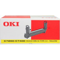 OKI C7000/C7200/C7400 Yellow Fotovalec - originálny