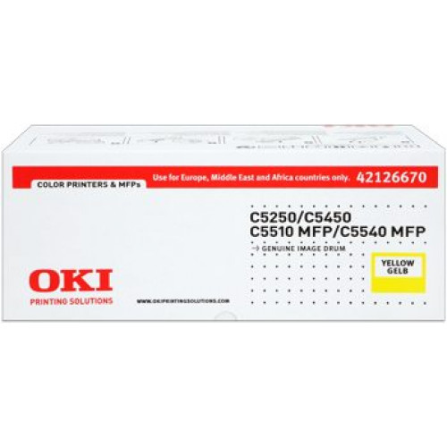 OKI C5250/5450 C5510/5540MFP Yellow Fotovalec - originálny
