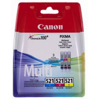 Canon CLI-521 CMY Pack - originálny