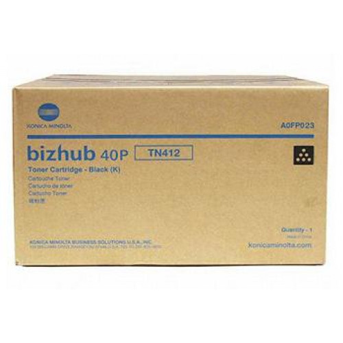 Konica-Minolta TN-412 (A0FP023) black - originálny