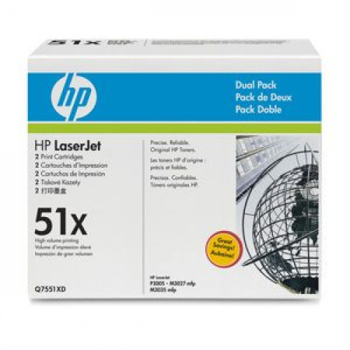 HP Q7551XD DualPack - originálny