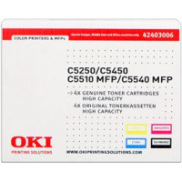 OKI 42403006 CMYK Pack - originálny