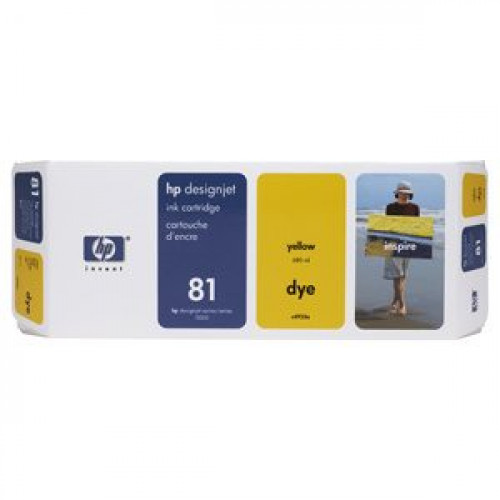 HP 81 (C4933A) yellow - originálny