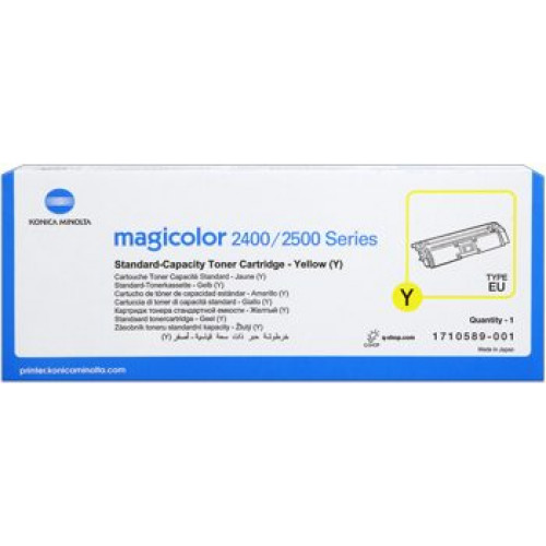 Konica-Minolta Magicolor 2400/2430/2450/2480/2490/2500/2530 Yellow (1500 strán) - originálny