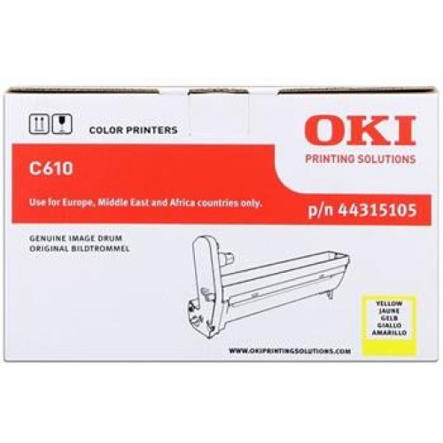 OKI C610 Yellow Fotovalec - originálny