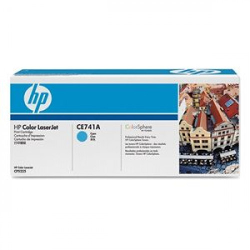 HP 307A (CE741A) cyan - originálny
