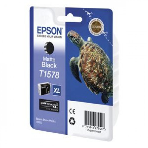 Epson UltraChrome K3 Matte Black pigment - originálny