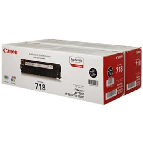 Canon CRG-718Bk (2ks) - originálny