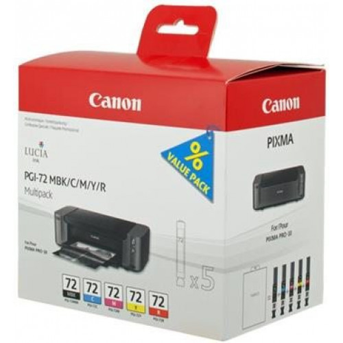 Canon PGI-72 MBK/C/M/Y/R Pack - originálny