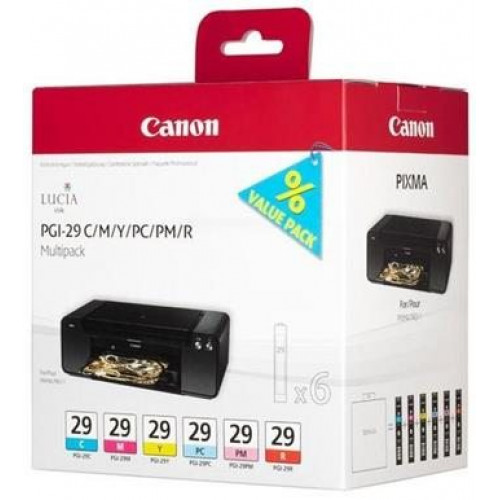 Canon PGI-29 C/M/Y/PC/PM/R Pack - originálny