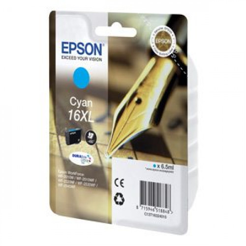 Epson 16 XL (C13T16324010) cyan - originálny