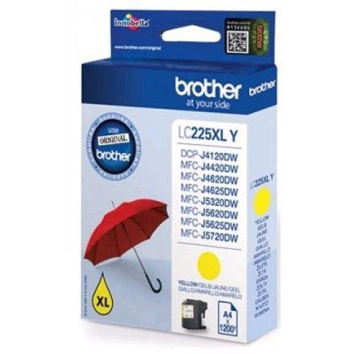 Brother LC-225XL Yellow - originálny