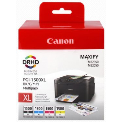 Canon PGI-1500 CMYK XL Pack - originálny