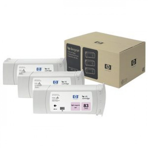 HP C5077A No.83 3-pack Light Magenta - originálny