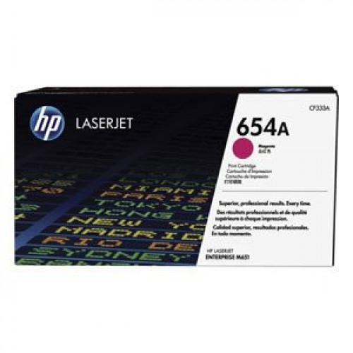 HP 654A (CF333A) magenta - originálny