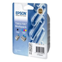 Epson T066 Black+Color - originálny