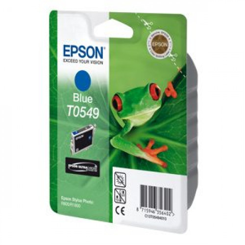 Epson SP R800/R1800 blue - T0549 - originálny