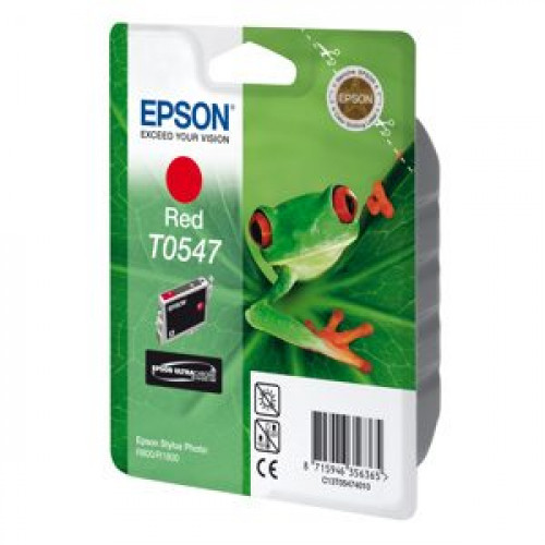 Epson SP R800/R1800 red - T0547 - originálny