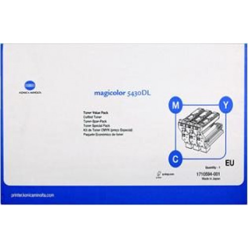 Konica-Minolta CMY Pack - 1710594001 - originálny