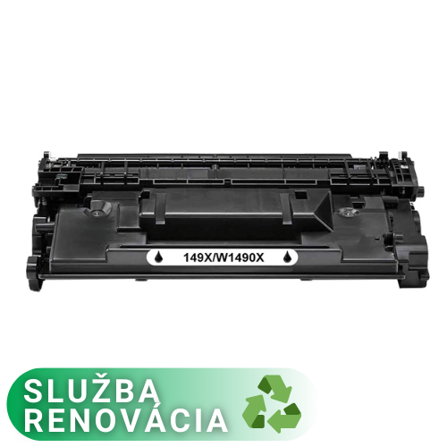 HP 149X (W1490X) black - služba renovácia