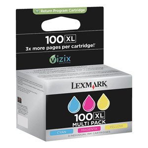 Lexmark No.100XL CMY Pack - originálny
